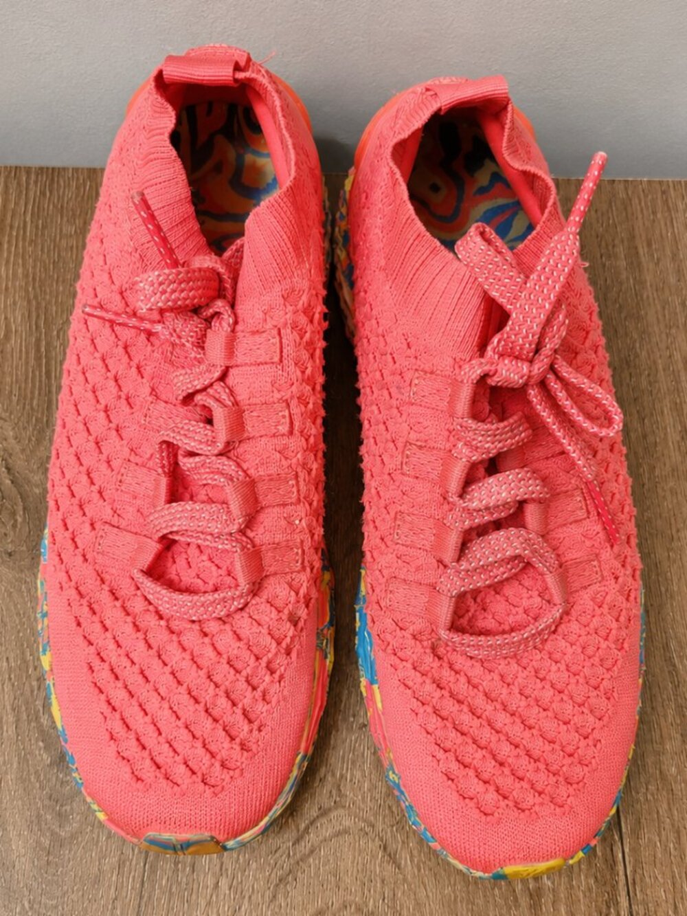 NOBULL Pink Knit Trainers Cross Training Sneakers Womens 8